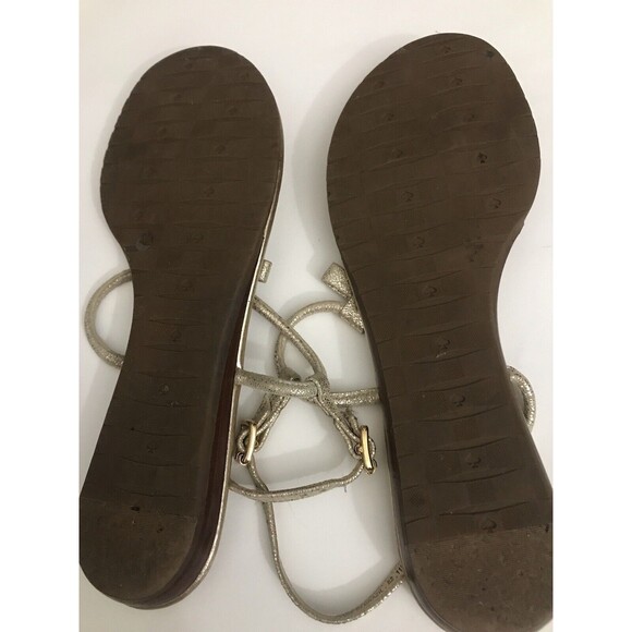 Kate Spade Sandal Gold Color Size M11 - Picture 7 of 10